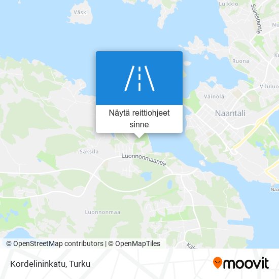 Kordelininkatu kartta