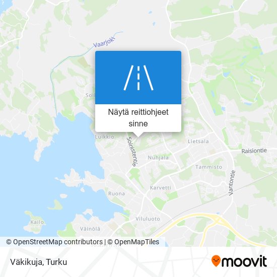 Väkikuja kartta