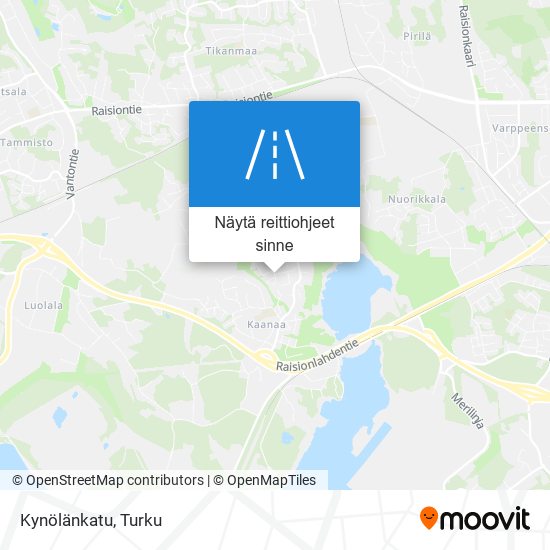 Kynölänkatu kartta