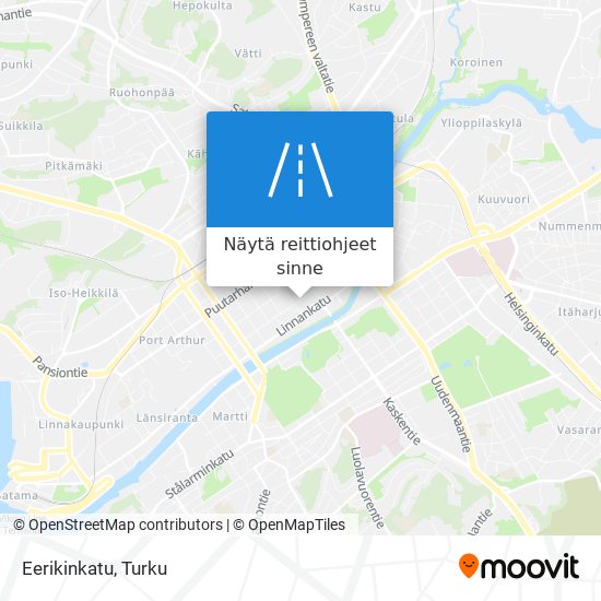 Tutustu 80+ imagen eerikinkatu turku kartta