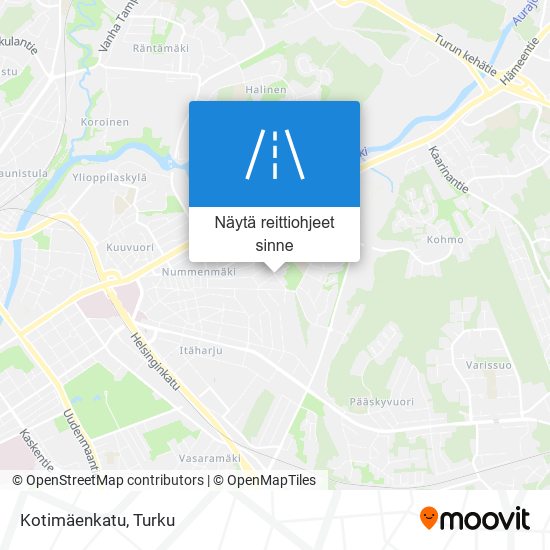 Kotimäenkatu kartta