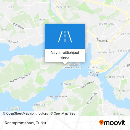 Rantapromenadi kartta