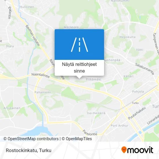 Rostockinkatu kartta