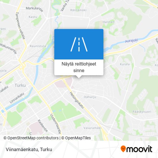 Viinamäenkatu kartta