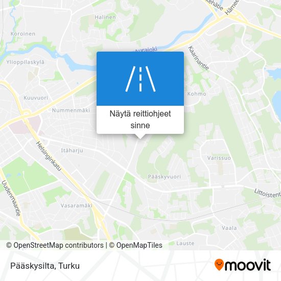 Pääskysilta kartta