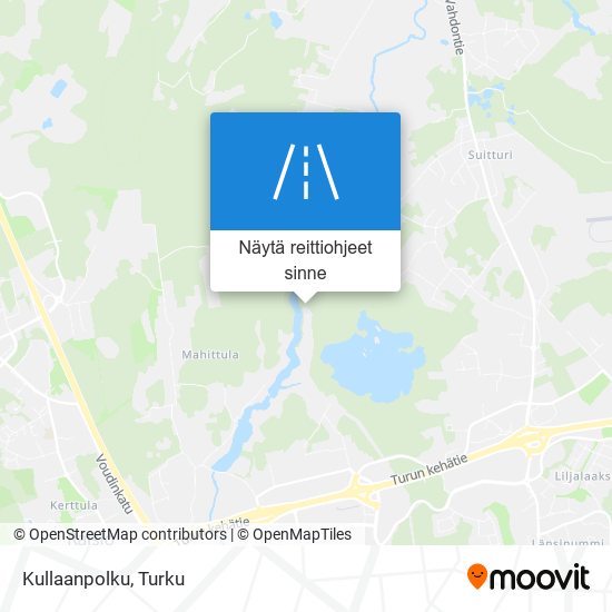 Kullaanpolku kartta