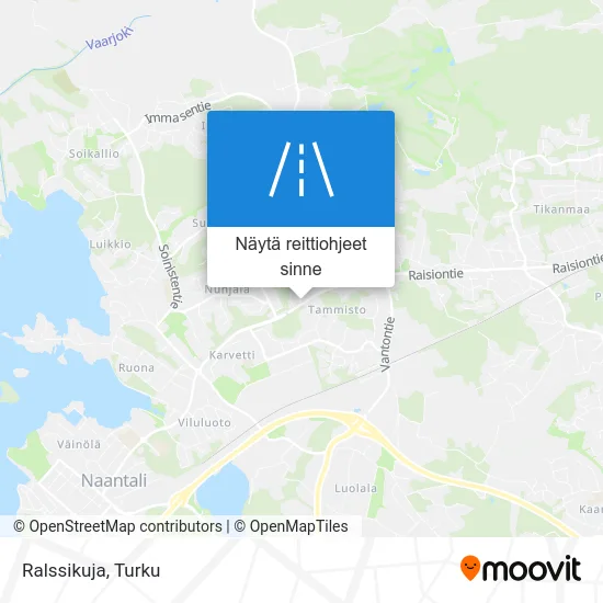 Ralssikuja kartta