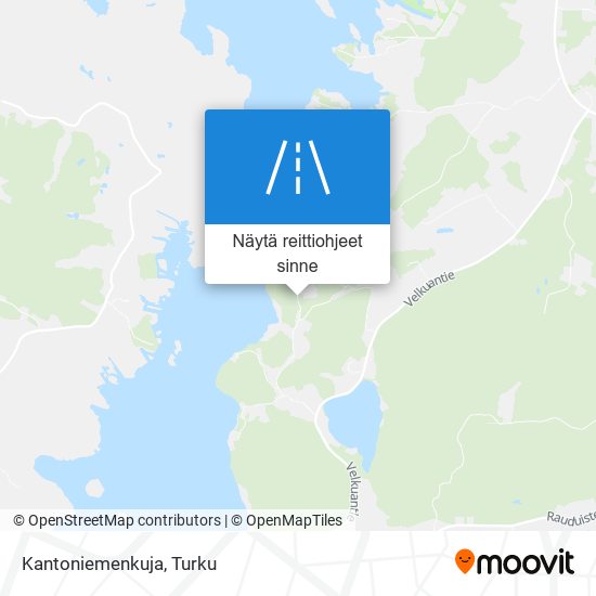 Kantoniemenkuja kartta