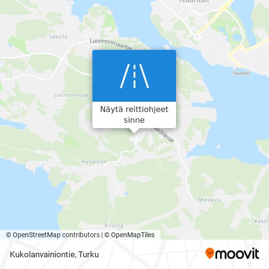 Kukolanvainiontie kartta