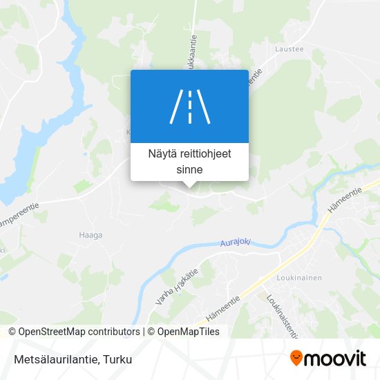 Metsälaurilantie kartta