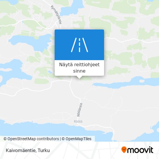 Kaivomäentie kartta