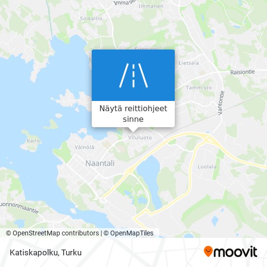 Katiskapolku kartta