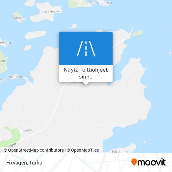 Fixvägen kartta