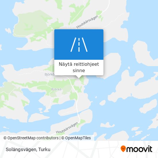 Solängsvägen kartta