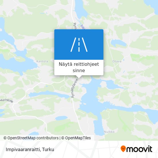 Impivaaranraitti kartta