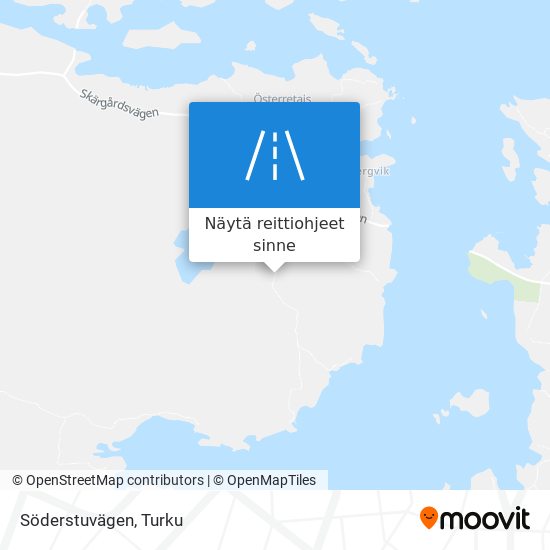 Söderstuvägen kartta