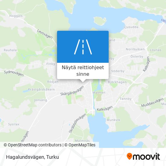 Hagalundsvägen kartta