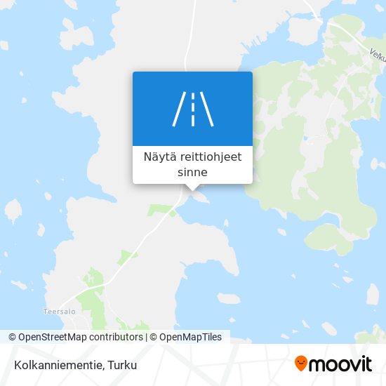 Kolkanniementie kartta