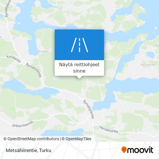 Metsähiirentie kartta