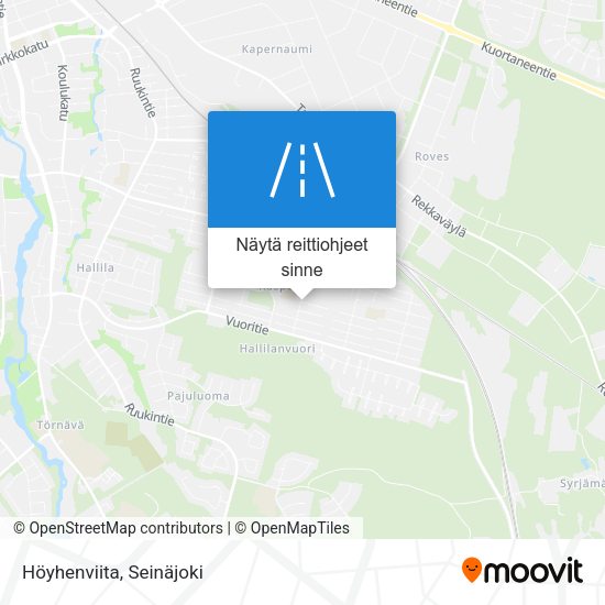 Höyhenviita kartta