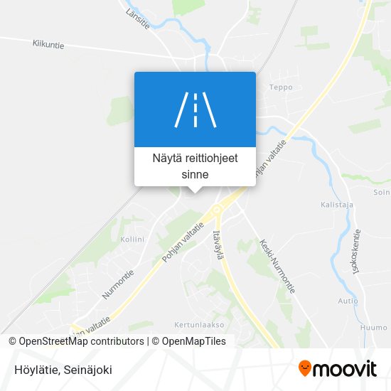 Höylätie kartta
