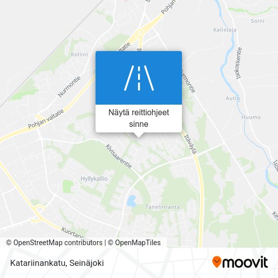 Katariinankatu kartta