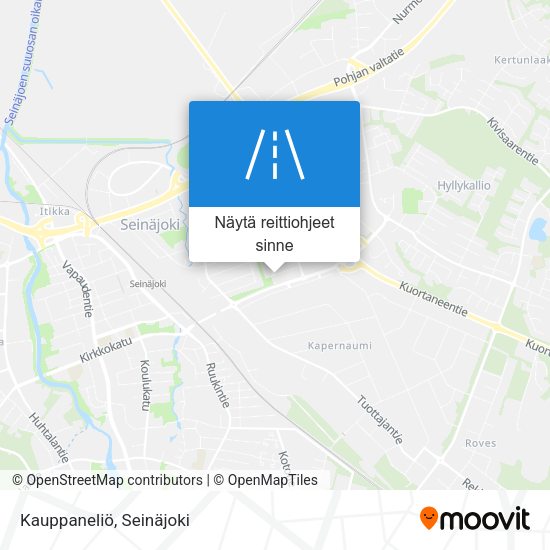Kauppaneliö kartta