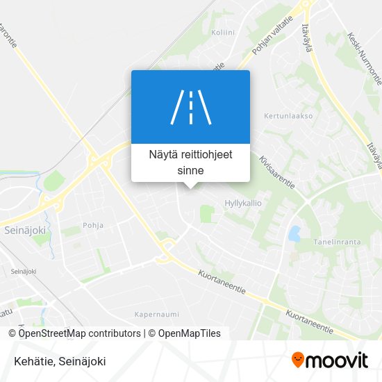Kehätie kartta