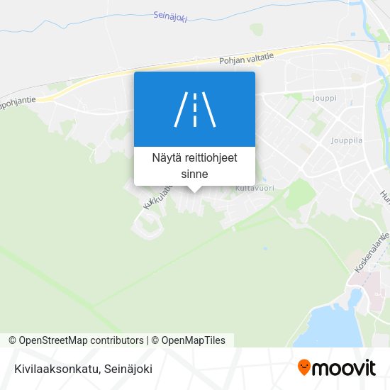 Kivilaaksonkatu kartta