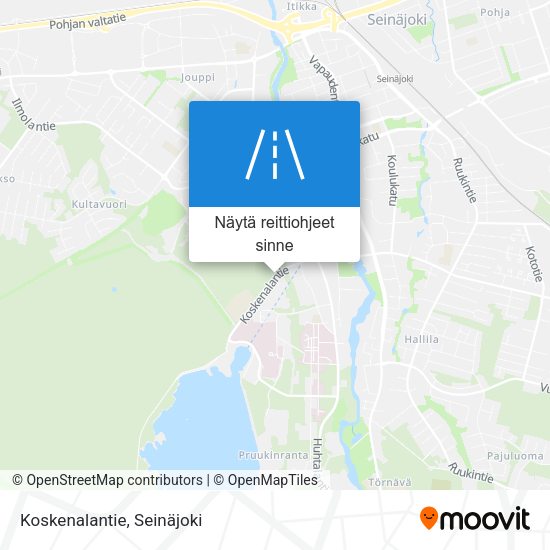 Koskenalantie kartta