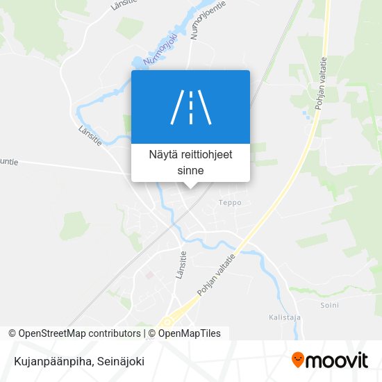 Kujanpäänpiha kartta