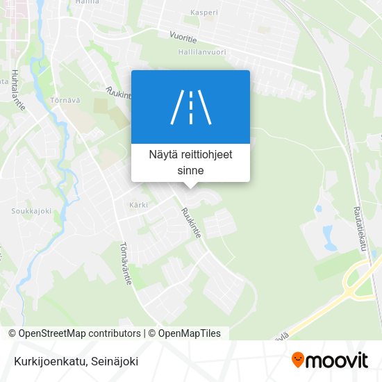 Kurkijoenkatu kartta