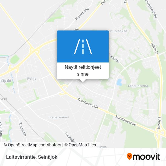 Laitavirrantie kartta