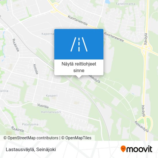 Lastausväylä kartta