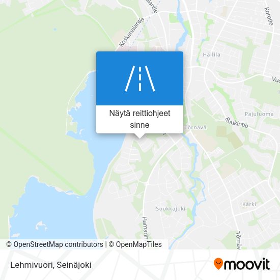 Lehmivuori kartta