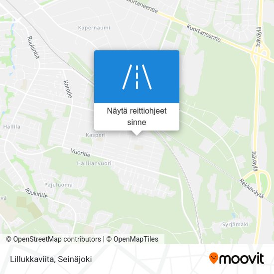 Lillukkaviita kartta