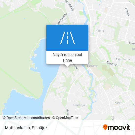 Mattilankallio kartta