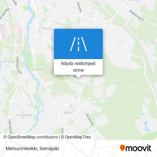 Metsurinlenkki kartta