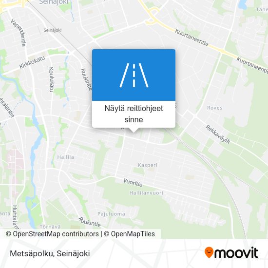 Metsäpolku kartta