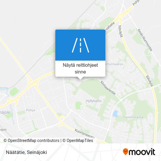 Näätätie kartta