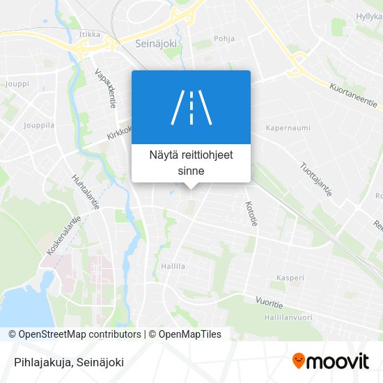 Pihlajakuja kartta