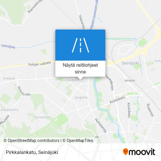 Pirkkalankatu kartta