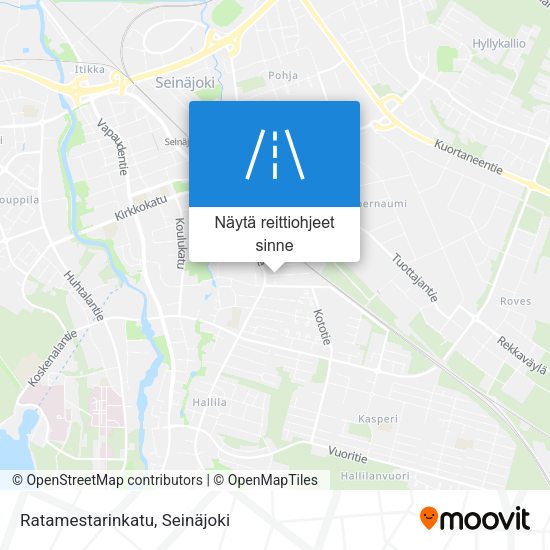 Ratamestarinkatu kartta
