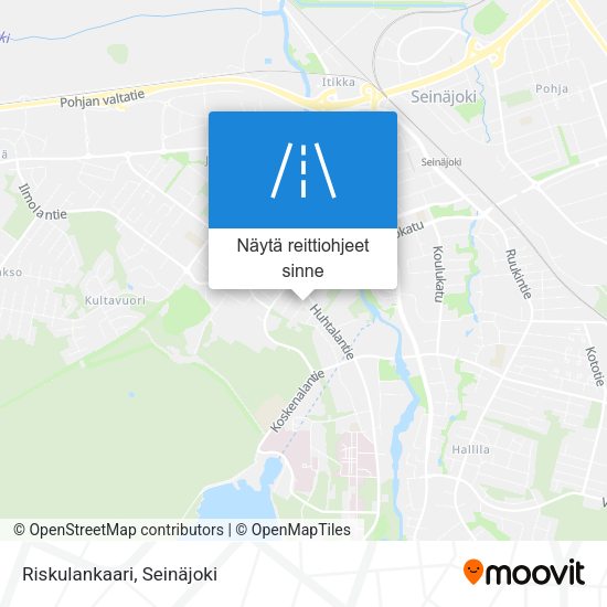 Riskulankaari kartta