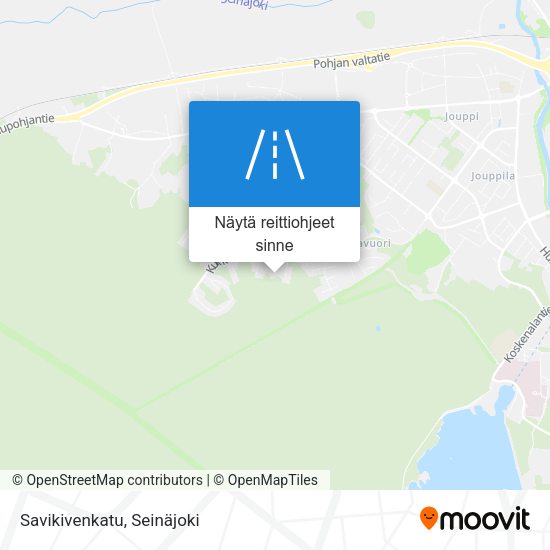 Savikivenkatu kartta