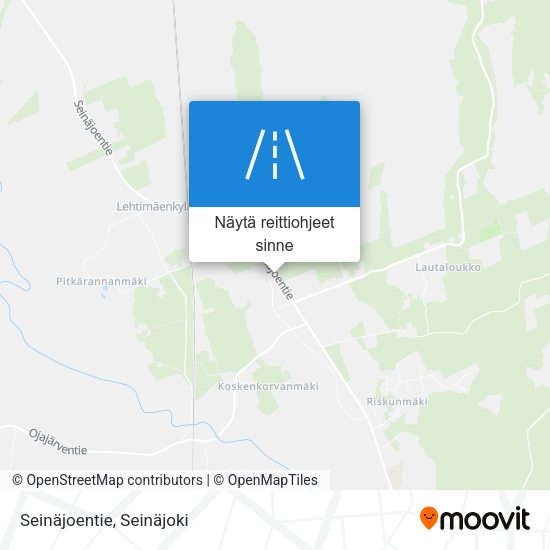 Seinäjoentie kartta