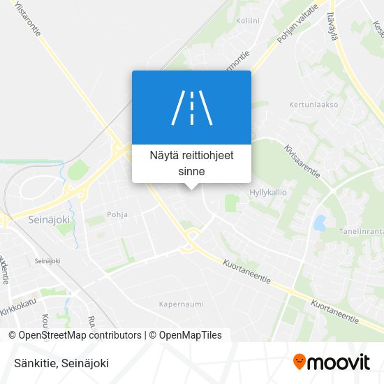 Sänkitie kartta