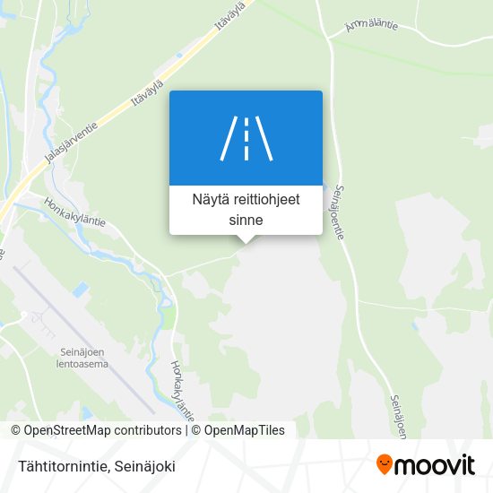 Tähtitornintie kartta