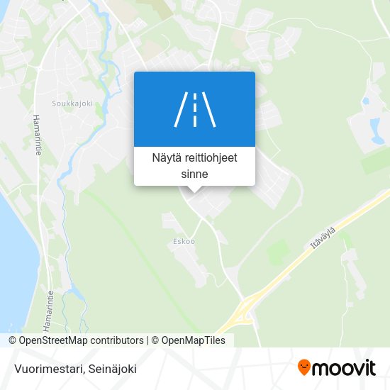 Vuorimestari kartta