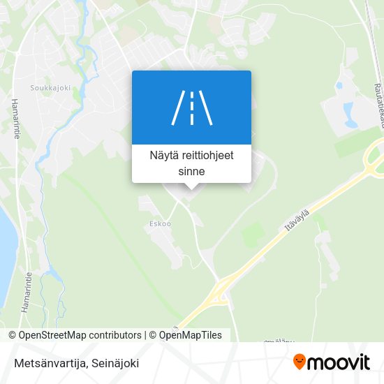 Metsänvartija kartta